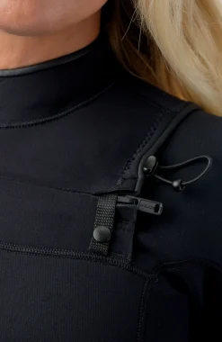 FemmesWms O'Riginal RG8 5/4 Chest Zip Full| Noire