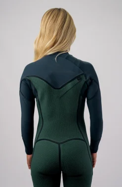 FemmesWms O'Riginal RG8 5/4 Chest Zip Full| Noire