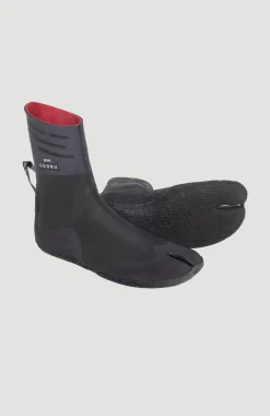 Gooru Dipped 3mm Split Toe Boot| Noire