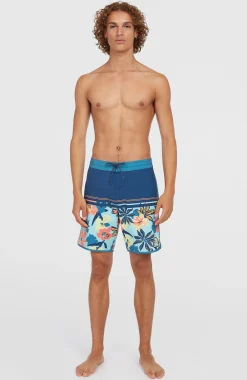 HommesBoardshort Cruzer Scallop 18| Bleu