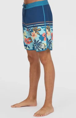HommesBoardshort Cruzer Scallop 18| Bleu