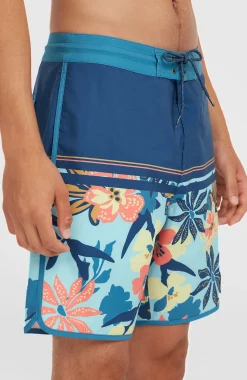 HommesBoardshort Cruzer Scallop 18| Bleu