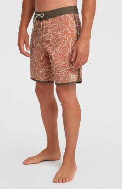 HommesBoardshort Cruzer Scallop 18| Orange Mix