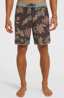HommesBoardshort Cruzer Scallop 18| Noir Mix
