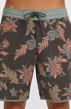 HommesBoardshort Cruzer Scallop 18| Noir Mix