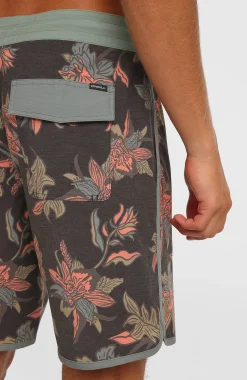 HommesBoardshort Cruzer Scallop 18| Noir Mix
