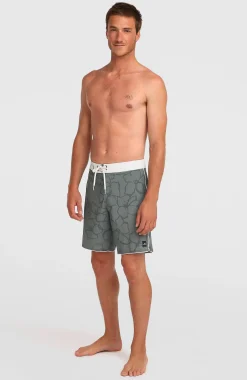 HommesBoardshort Hyperfreak Mysto Scallop 19| Vert Mix
