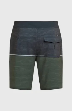HommesBoardshort Hyperfreak Mysto Block 19| Vert Mix