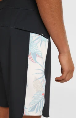 HommesBoardshort Hyperfreak Tech Panel 18| Noir Mix