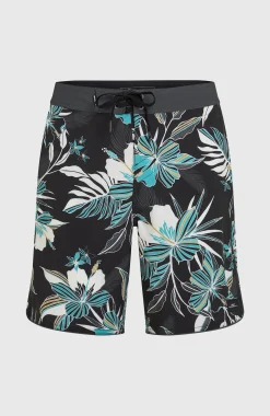 HommesBoardshort Hyperfreak Mysto Scallop 19| Noire