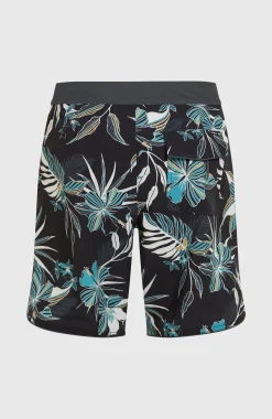 HommesBoardshort Hyperfreak Mysto Scallop 19| Noire