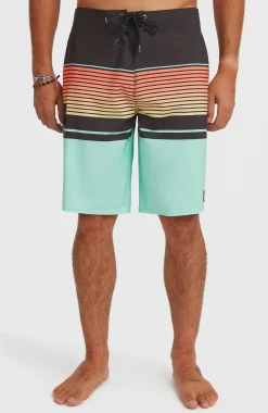 HommesBoardshort Lennox Stripe 21| Bleu