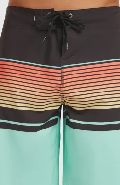 HommesBoardshort Lennox Stripe 21| Bleu