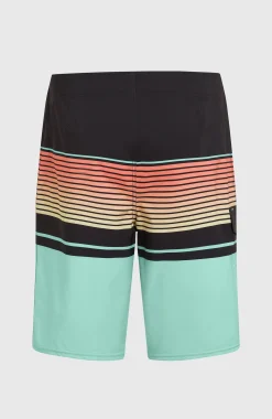 HommesBoardshort Lennox Stripe 21| Bleu