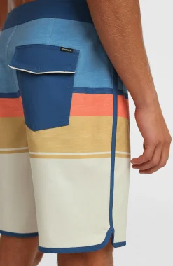 HommesBoardshort Lennox Scallop 19| Vert Mix