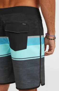 HommesBoardshort Lennox Scallop 19| Gris Mix