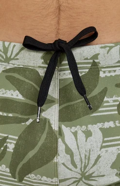 HommesBoxer Essentials Floral| Vert