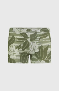 HommesBoxer Essentials Floral| Vert