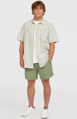 HommesChemise Jacquard Stripe| Beige