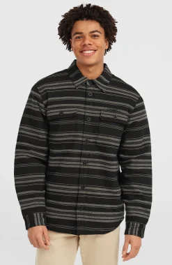HommesChemise Must-Have doublée en polaire| Noire