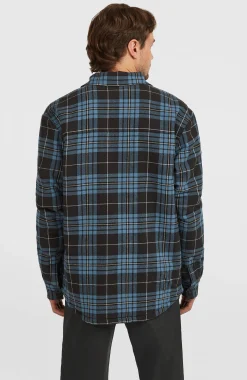 HommesChemise Must-Have doublée en polaire| Bleu