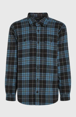 HommesChemise Must-Have doublée en polaire| Bleu