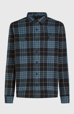 HommesChemise Must-Have en flanelle| Bleu