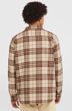 HommesChemise Must-Have en flanelle| Beige
