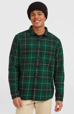 HommesChemise Must-Have en flanelle| Vert