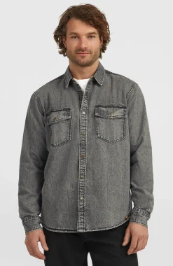 HommesChemise O'Riginals en jean| Noire