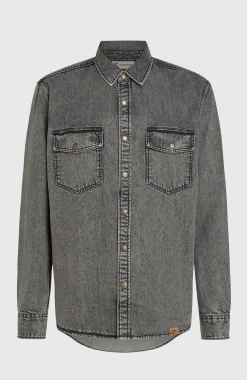 HommesChemise O'Riginals en jean| Noire