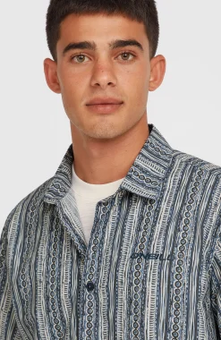 HommesChemise Print| Bleu