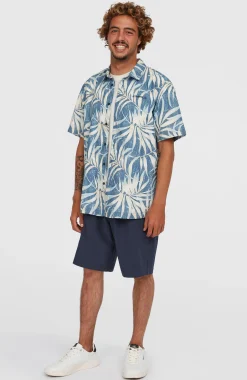 HommesChemise Print| Bleu