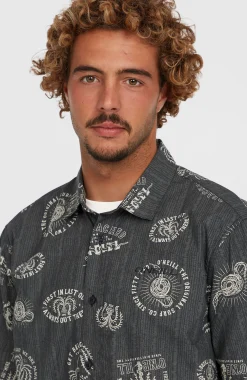 HommesChemise Print| Noire