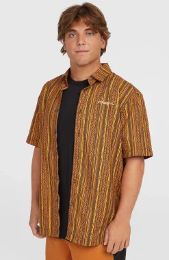 HommesChemise Print| Orange