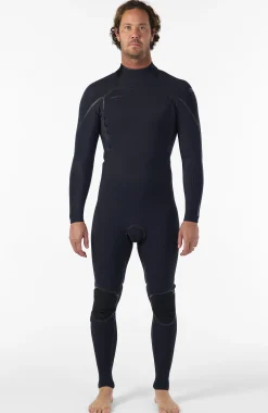 HommesHyperfreak Fire 5/4mm+ Back Zip Full Wetsuit| Noire