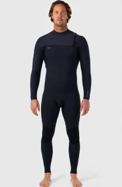 HommesHyperfreak 4/3mm Comp Zipless Full Wetsuit| Noire