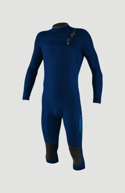 HommesHyperfreak Plus 4/3mm Chest Zip Overknee Wetsuit| Bleu