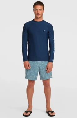 HommesLycra à manches longues O'Neill| Bleu