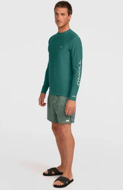 HommesLycra à manches longues O'Neill| Vert
