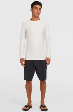 HommesLycra à manches longues Essentials| Blanc