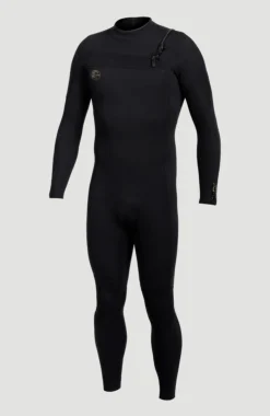 HommesO'Riginals RG8 5/4mm Chest Zip Full Wetsuit| Noire