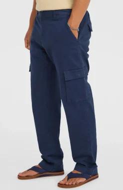 HommesPantalon cargo Essentials| Bleu