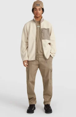HommesPantalon cargo Essentials| Brun