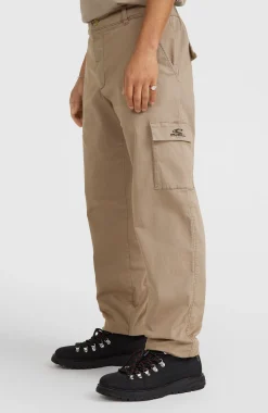 HommesPantalon cargo Essentials| Brun
