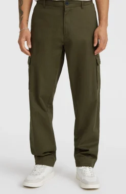 HommesPantalon cargo Essentials| Vert