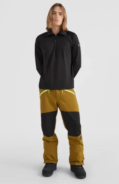 HommesPolaire à col demi-zip Clime| Noire