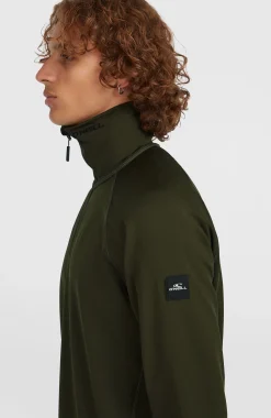 HommesPolaire à col demi-zip Clime| Vert