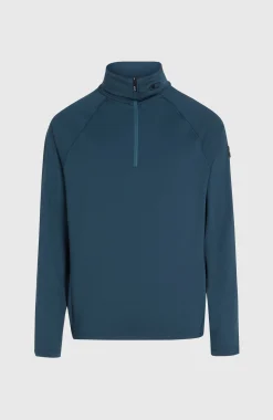 HommesPolaire Hydrowick à col demi-zip| Bleu