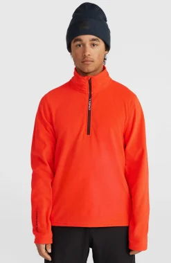 HommesPolaire Jack's Polartec® 100 à col demi-zip| Rouge